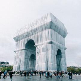 Arc de Triomphe - covered