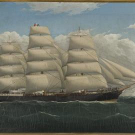 The "Dunedin" off the English Coast