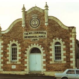 William Booth Memorial Hall, Salvation Army Mount Gambier