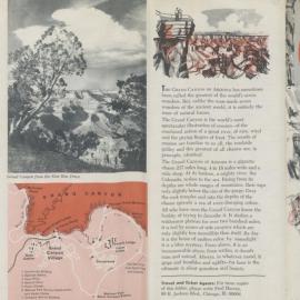 Grand Canyon of Arizona pamphlet